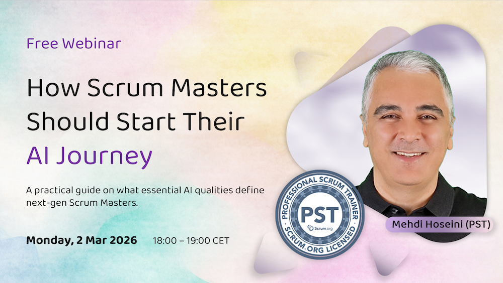 How Scrum Masters Should Start Their AI Journey Webinar