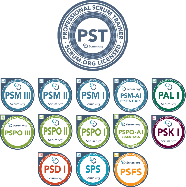 Scrum.org PST and certifications